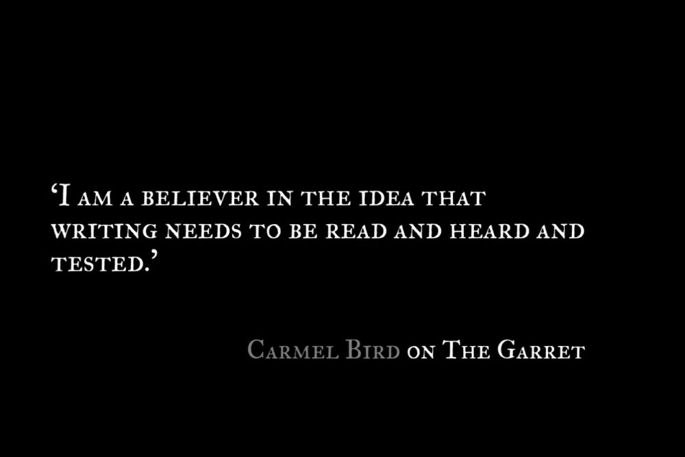 Carmel Bird_The Garret_Quote 1