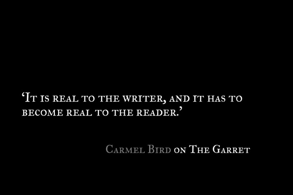 Carmel Bird_The Garret_Quote 2