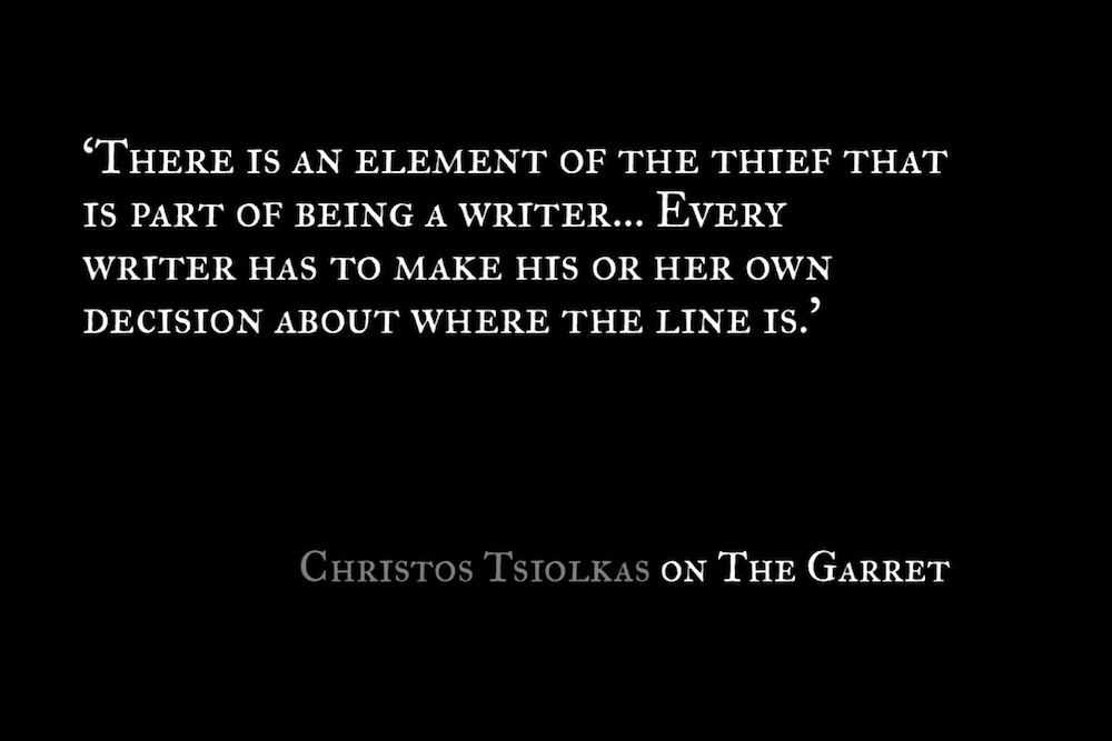 Christos Tsiolkas_The Garret_Quote 1