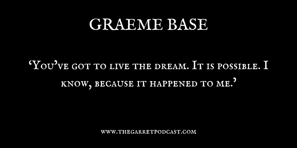 Graeme Base_The Garret_Quote 2