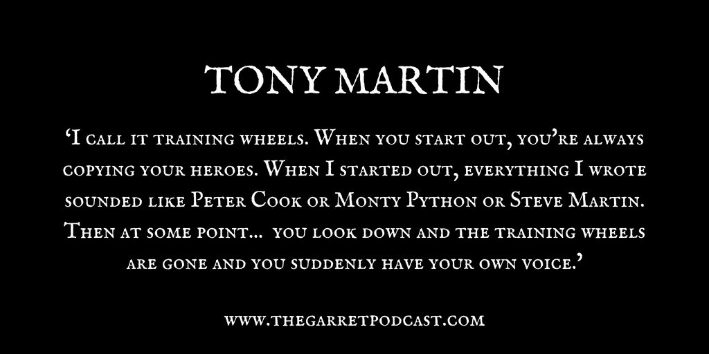 Tony Martin_The Garret_Quote 3